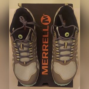 Merrell | NEW Siren Edge Q2 Trail Shoes Women's In Box | Aqua, Gray, Blue | 8.5